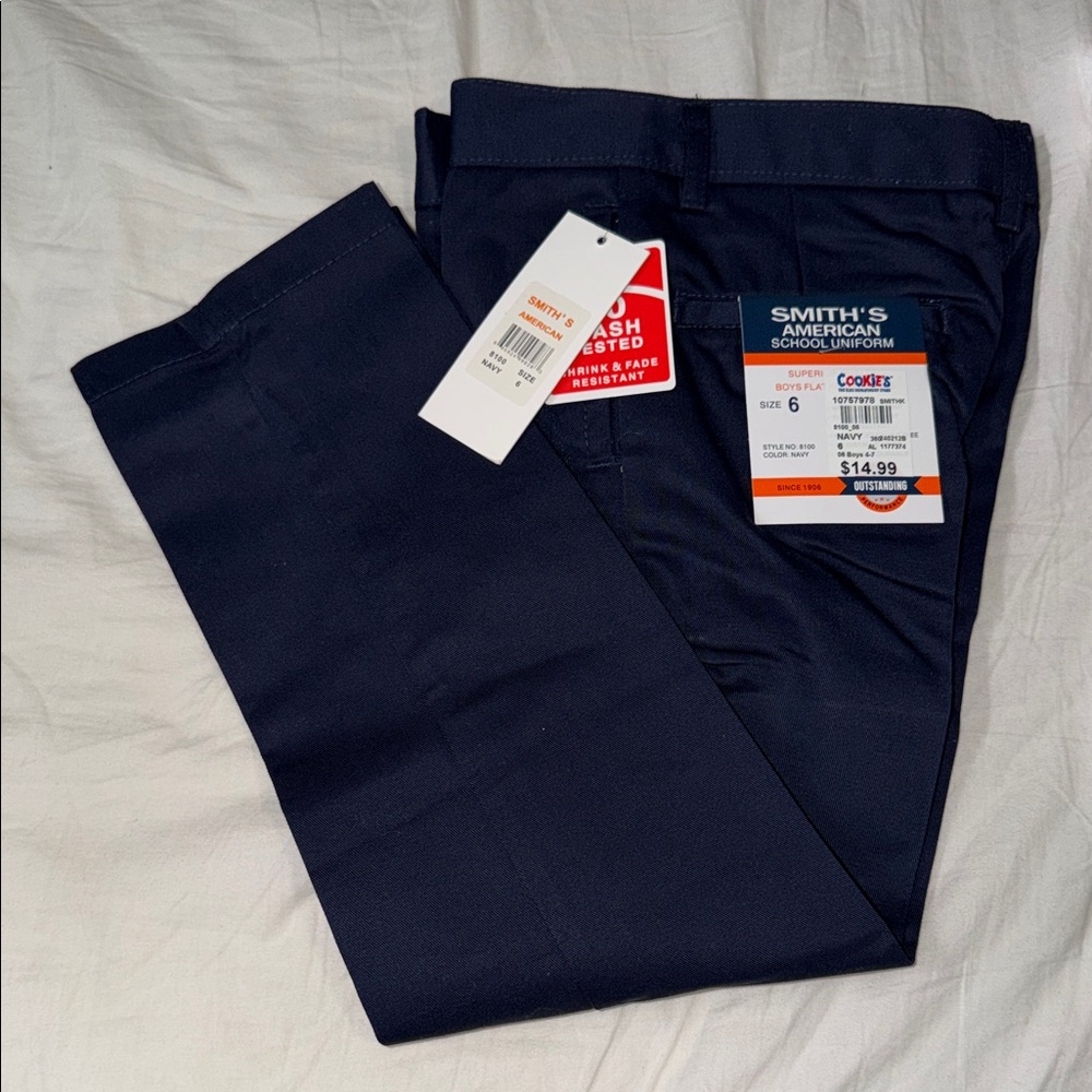 SMITH Kids Navy Casual Pants
